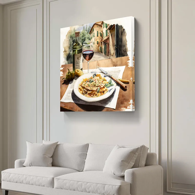 Pasta With A View Wall Art media 4