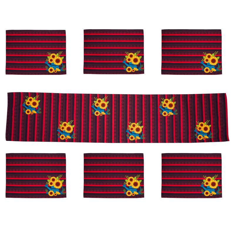 Sunflower Primo Table Runner & Placemat - Seven Piece Set media 6