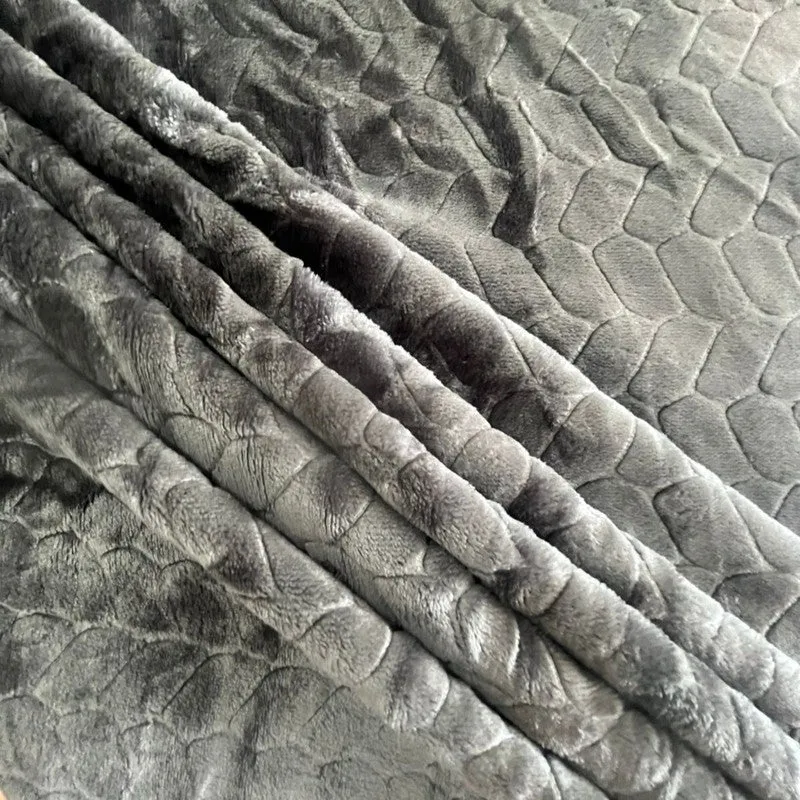 Solida Wool Blankets (Grey) - 330 GSM media 4