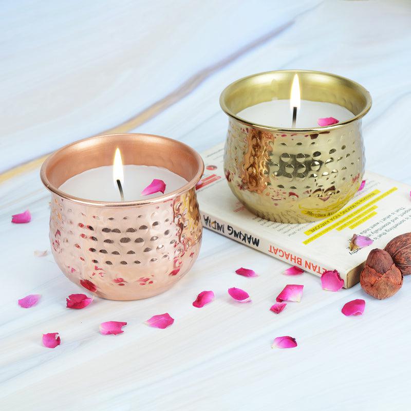 Navya Vanilla Scented Festive Tealight Candle - Set Of Two media 3