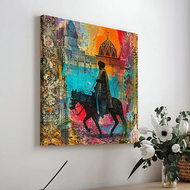 Horse Rider Wall Art media 2