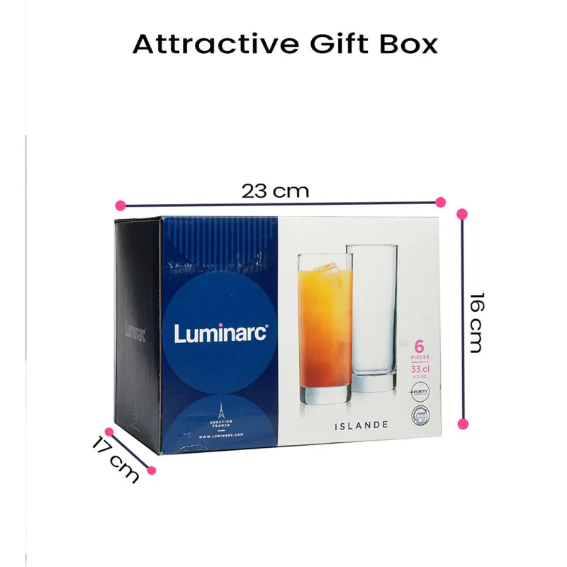 Luminarc Islande Glass (330 mL) - Set Of Six media 7