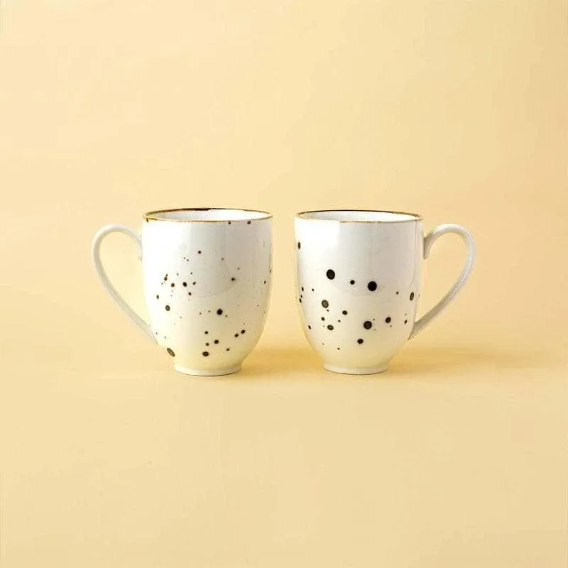 Mahogany Porcelain Coffee Mug (300 mL Each) - Set of Two media 1