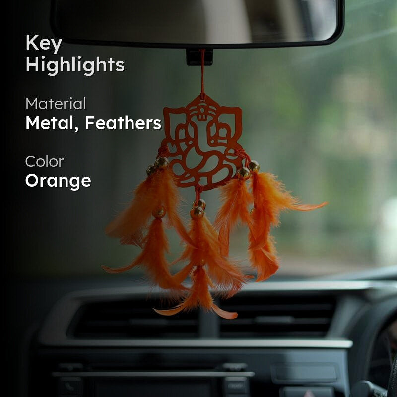 Vinayaka Boon Dreamcatcher - Orange media 2