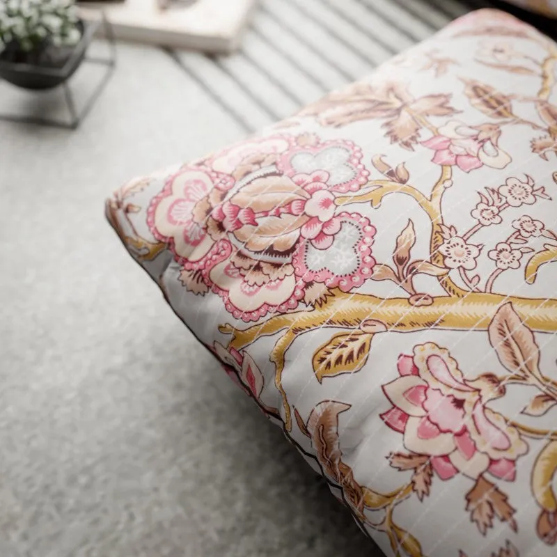 Floral Reverie Cotton Cushion Covers - Set Of Three media 5