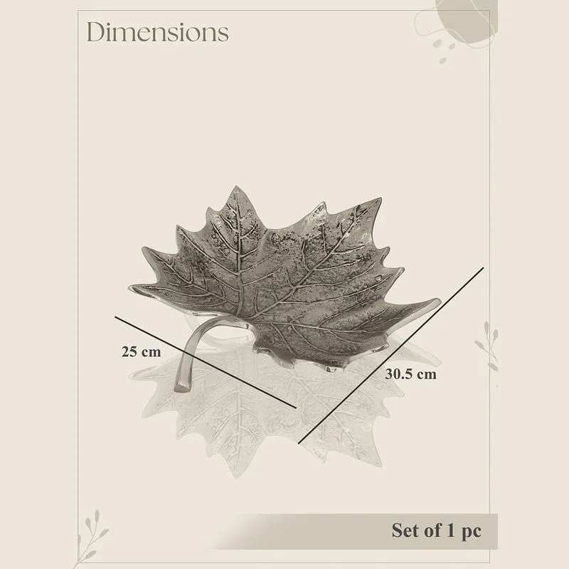 Vine Leaf Aluminum Platter media 6
