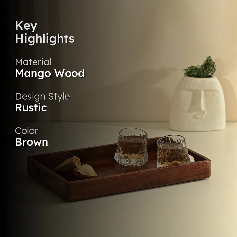 Arteak Wood Serving Tray media 2