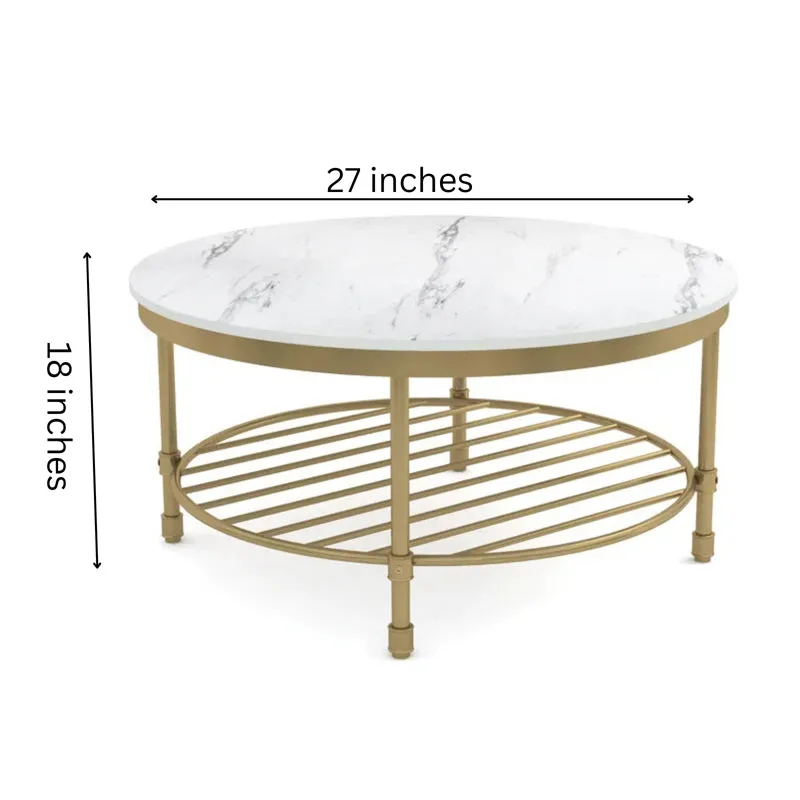 Oneira Accent Table with Marble Top media 8