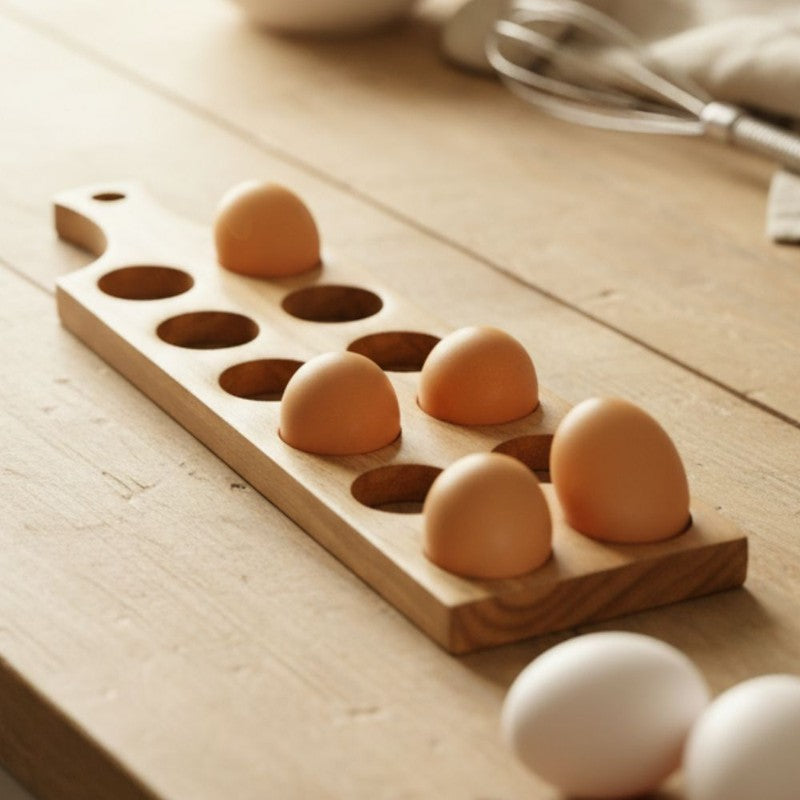 Oaknest Wooden Egg Holder media 4
