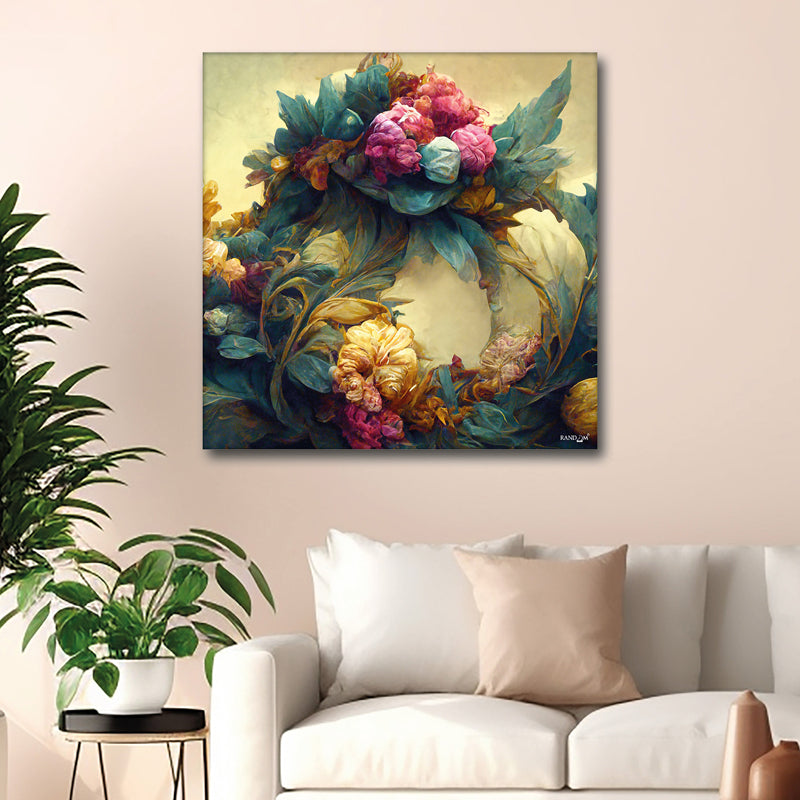 Fantasy Flora I Wall Painting