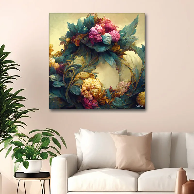 Fantasy Flora I Wall Painting media 1