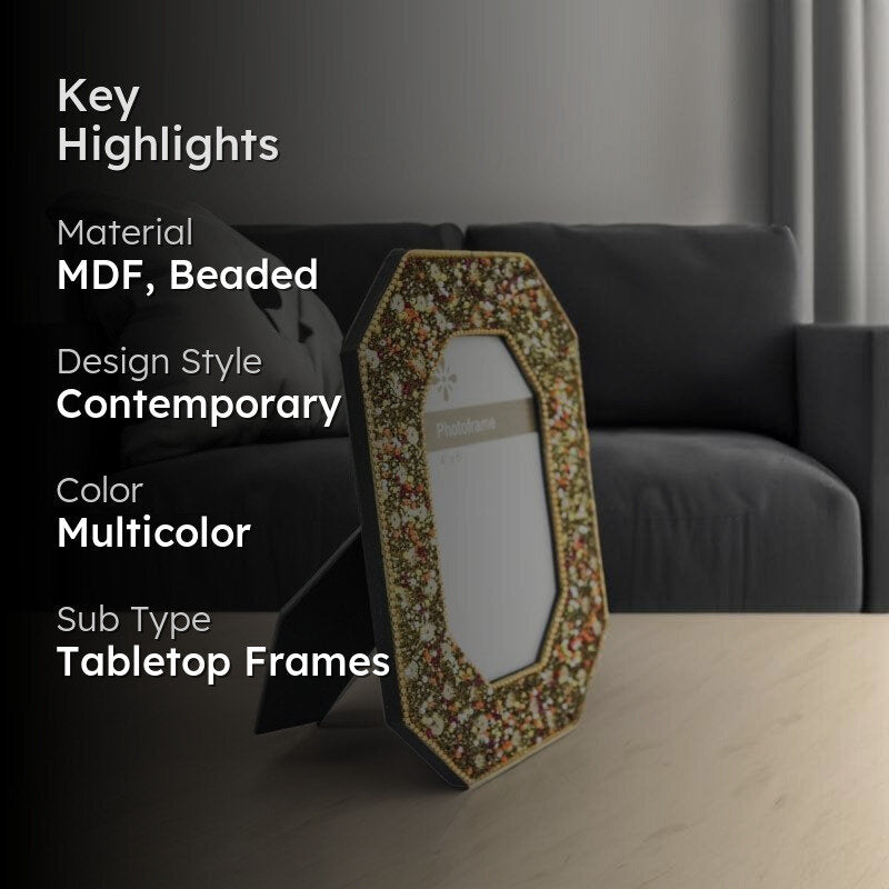 Bejewelled Photo Frame - Copper media 2