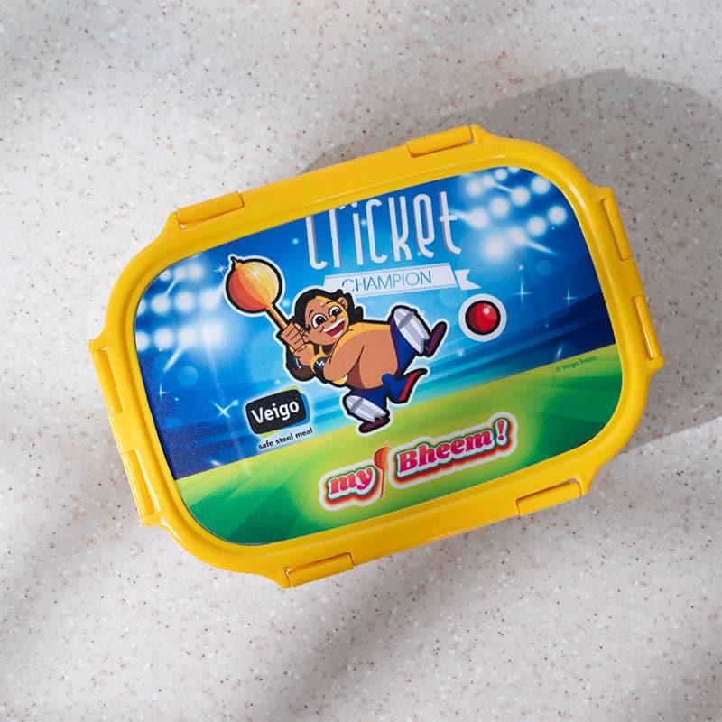 Cricket Wicket Yellow Lunch Box (775/150 mL) - Two Piece Set media 4