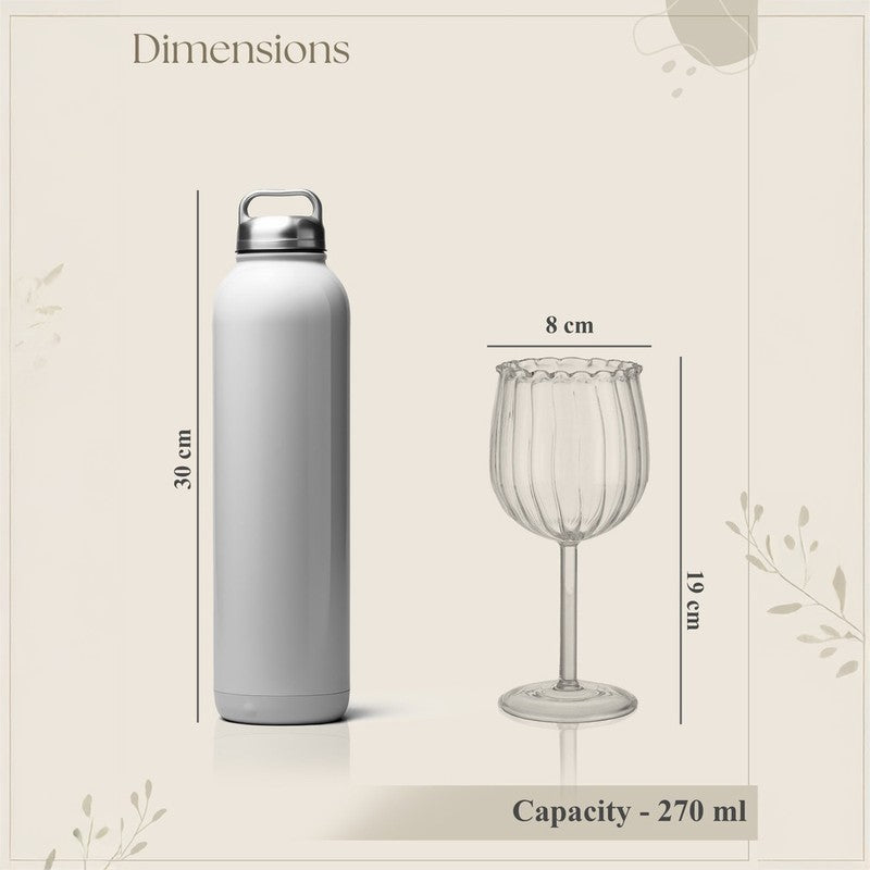 Parvian Wine Glass(270 mL) - Set Of Two media 9