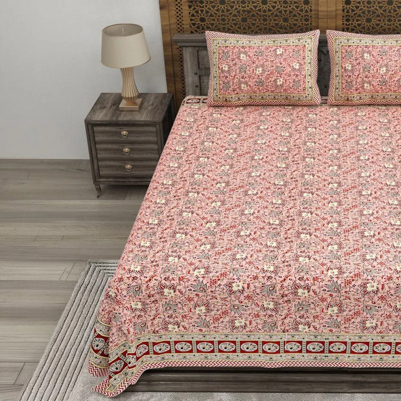 Geora Cotton Bedsheet (Brown) - 240 TC media 3