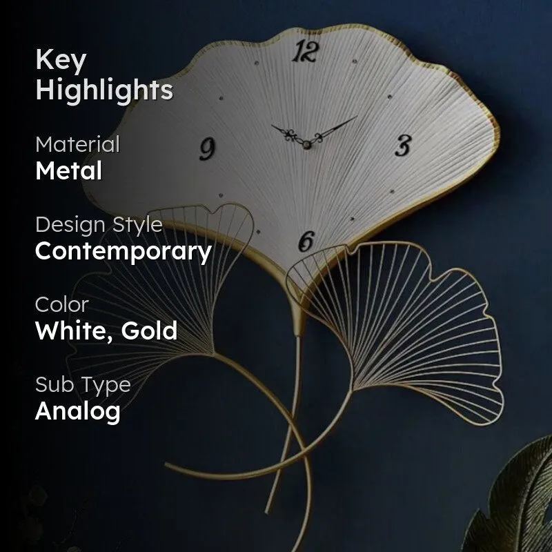 Botani Time I Decorative Wall Clock media 2