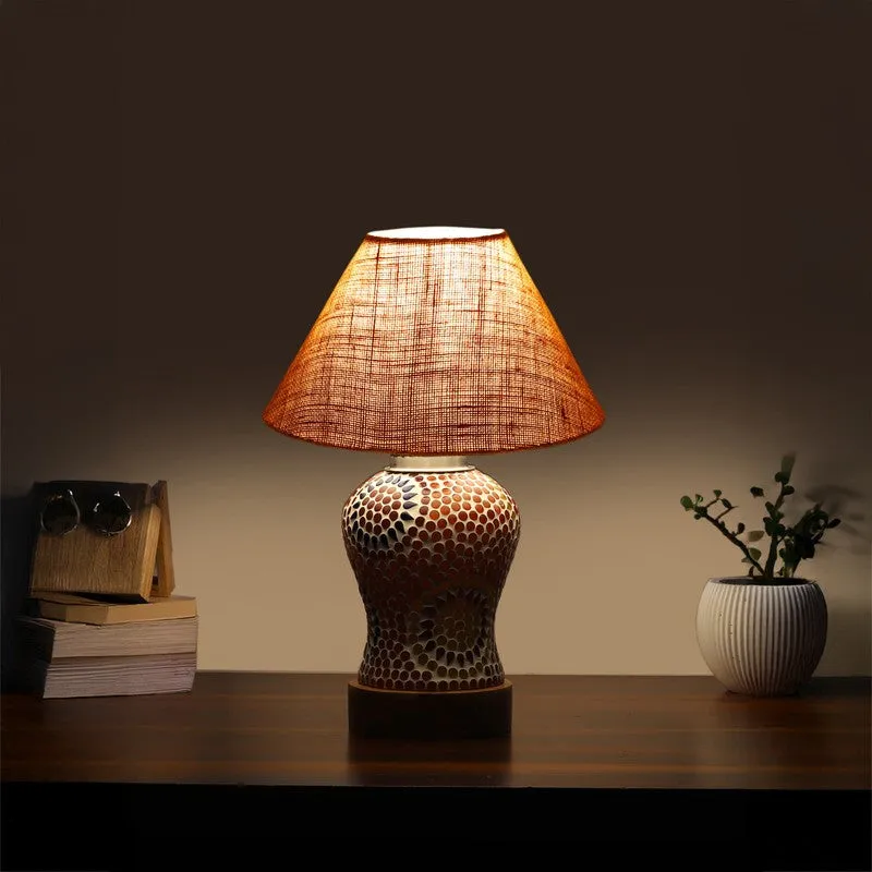 Ravion Wooden Table Lamp - Multicolor media 1