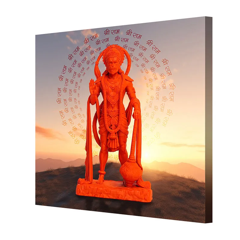 Rameshta Hanuman Wall Painting media 5