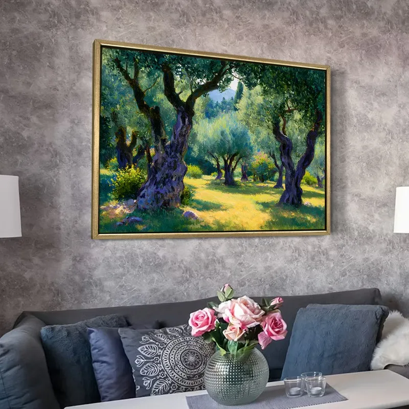 Shadowdance Canvas Wall Painting With Frame media 6