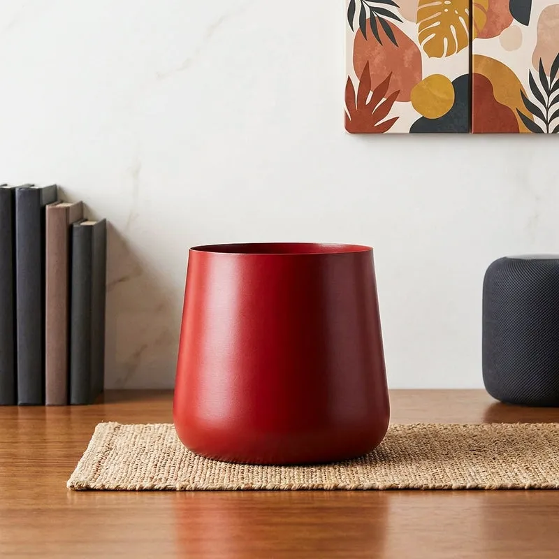Melva Handcrafted Planter - Red media 1