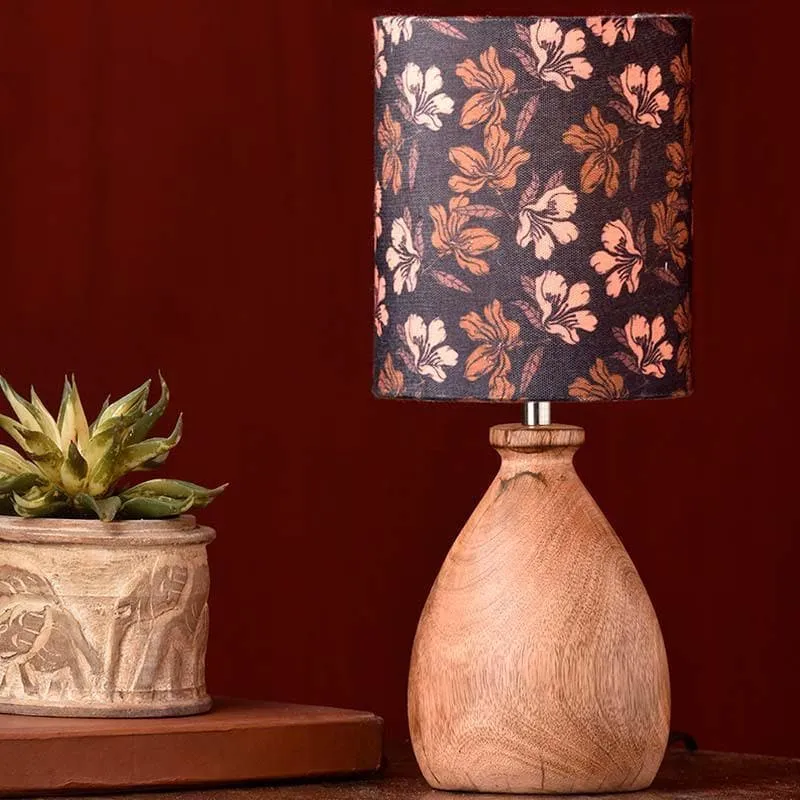 Gothic Botany Fabric Table Lamp media 3