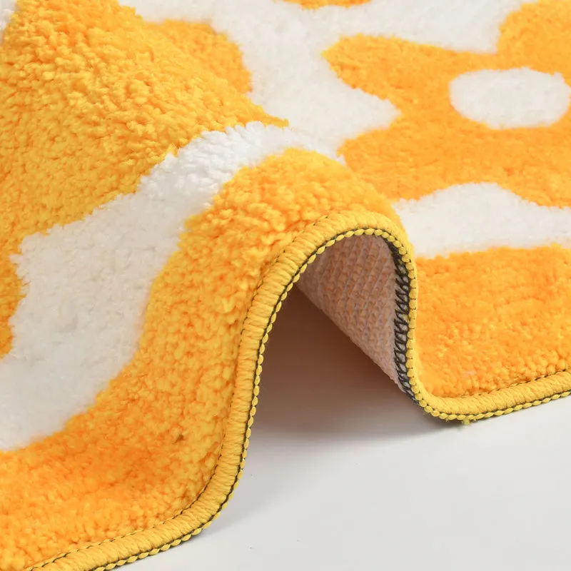 Lumora Cotton Bath Mat - Yellow media 5