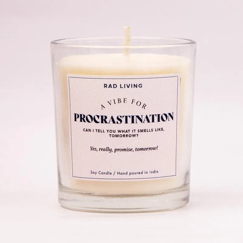 Procrastination - Seaside Scented Candle media 3