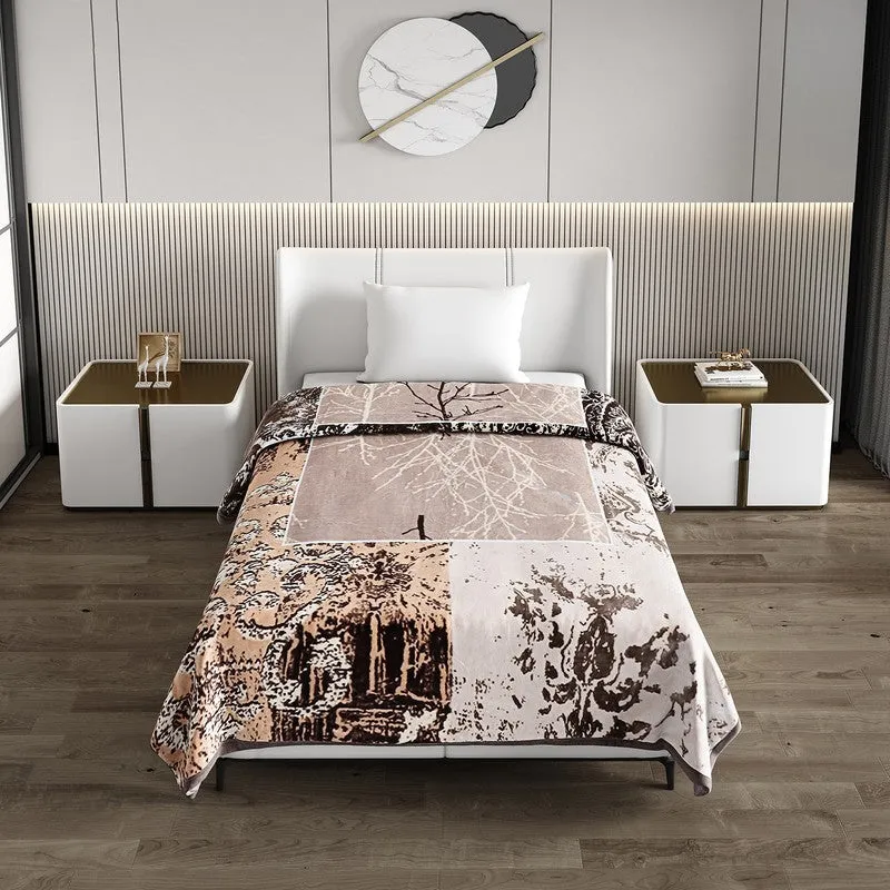 Monte Carlo Earthy Elegance Blanket - 850 GSM media 3