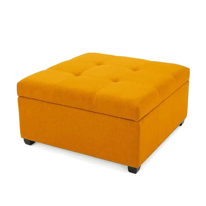 Uvaro Comelo Ottoman - Yellow media 3