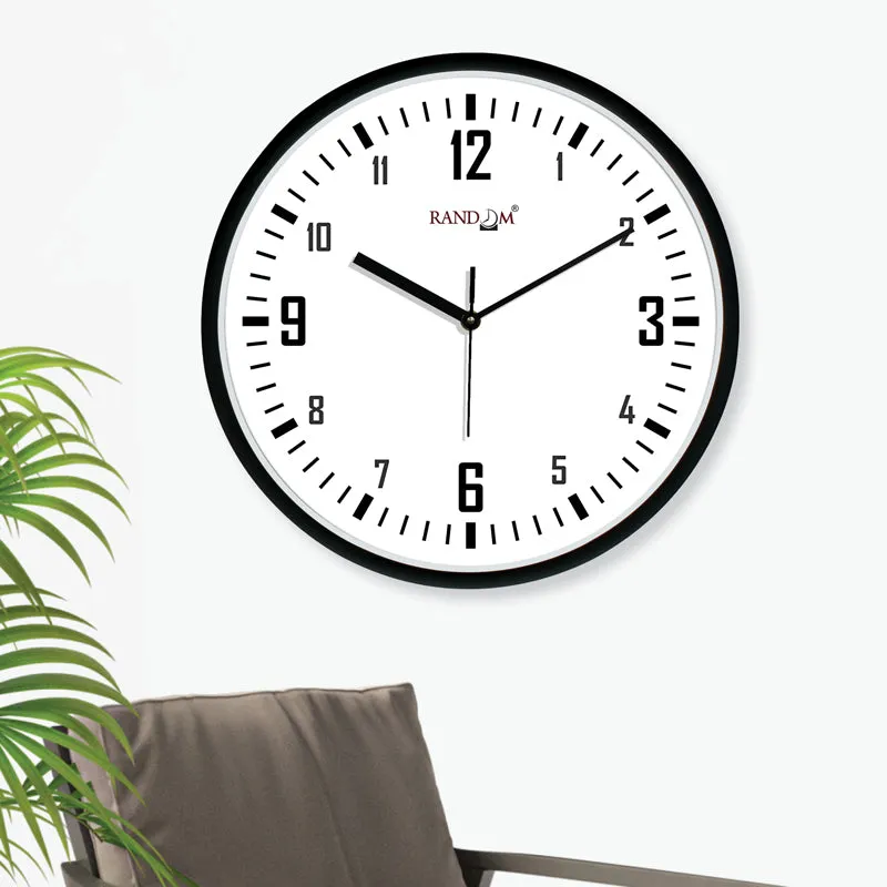 Faris Sweep Silent Wall Clock media 1