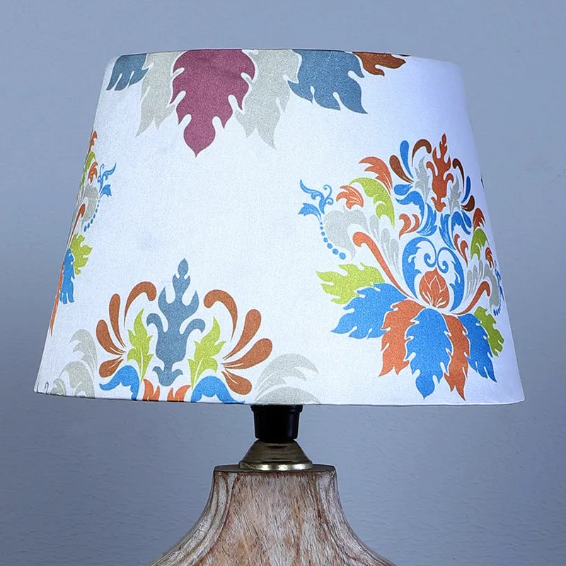 Nordlys Kian Printed Mango Wood Table Lamp - Multicolor media 3