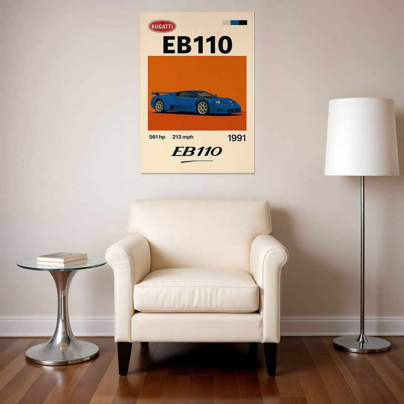 EB110 Speedster Wall Poster