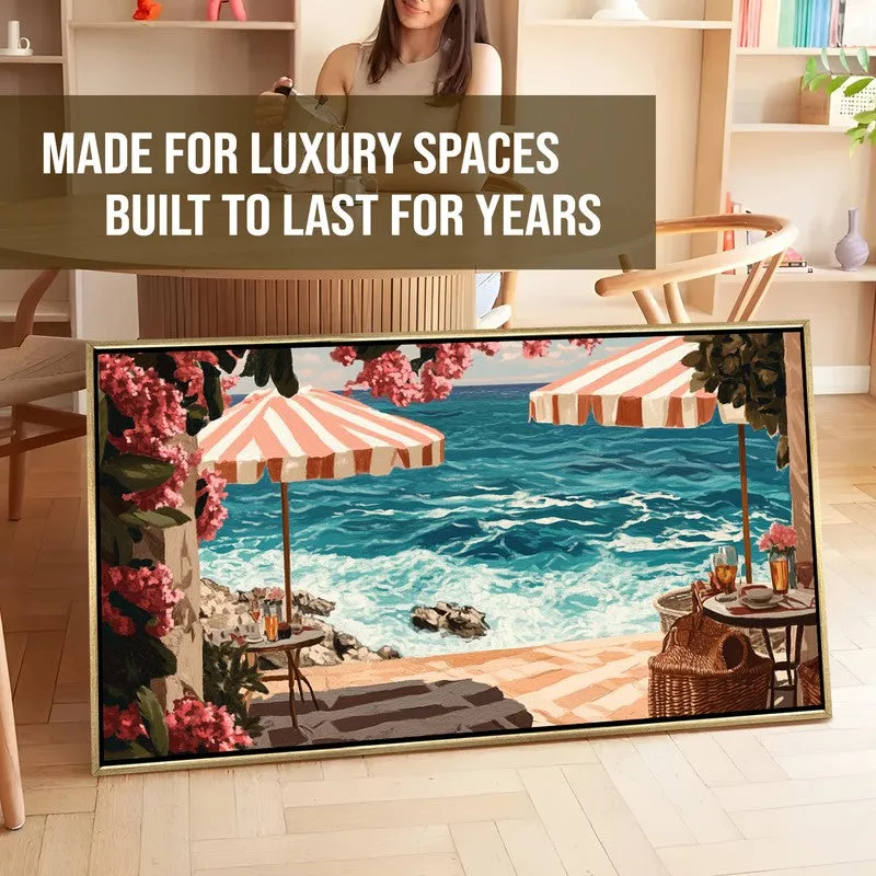 Salted Siesta Canvas Wall Painting With Frame media 7