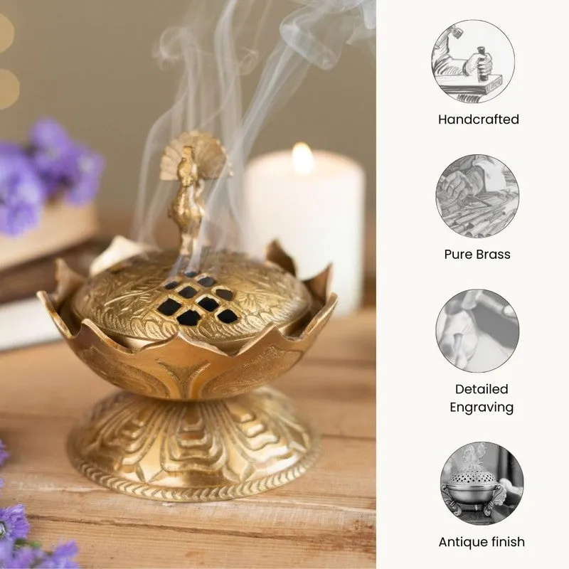 Divine Lotus Incense Holder media 4