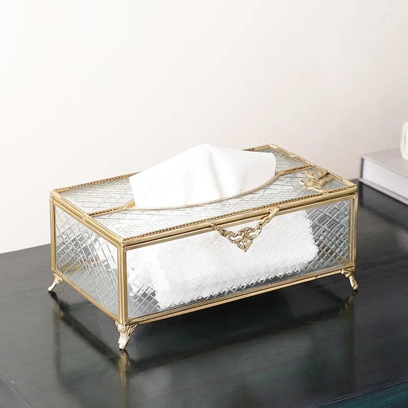 Adorna Tissue Holder - Gold media 1