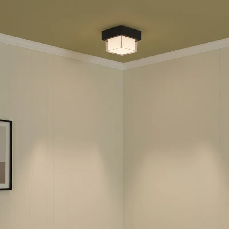 Modern Cube Acrylic Ceiling Lamp media 1