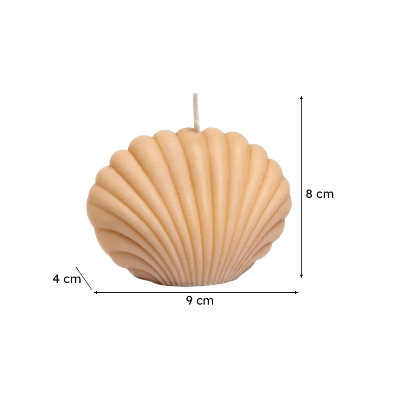 Seashell Lavender Scented Candle - Set Of Two media 7