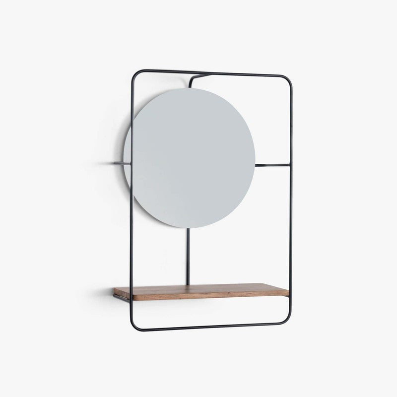 Orange Tree Jasper Mirror with Self media 3