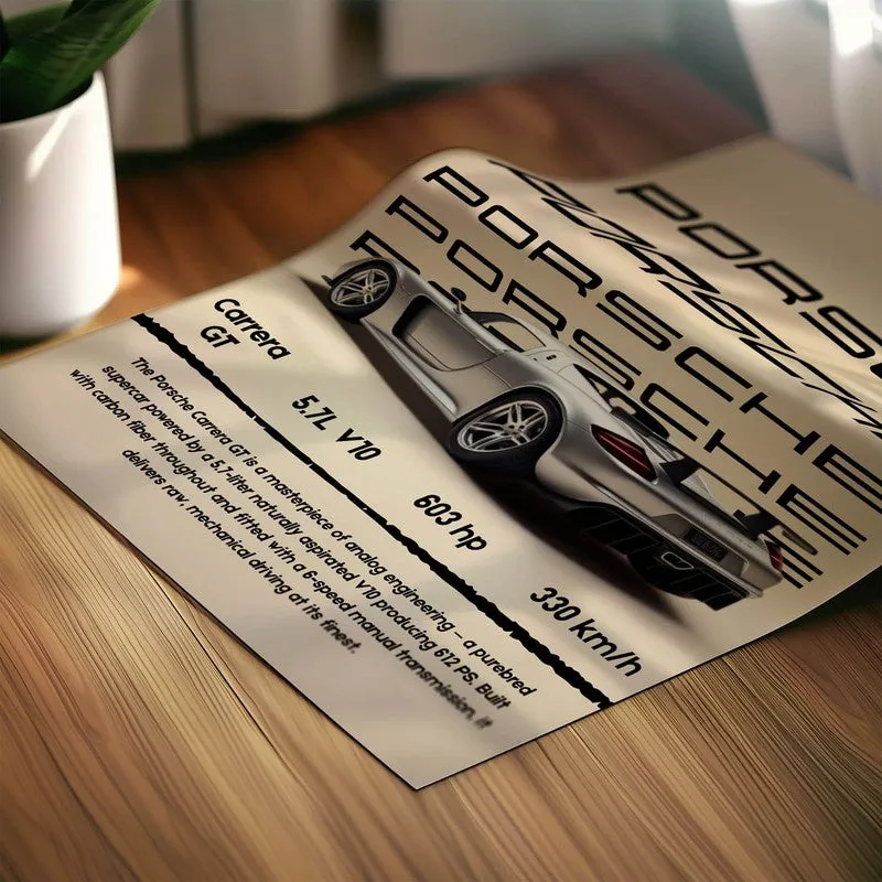Porsche Powerhouse Wall Poster media 4