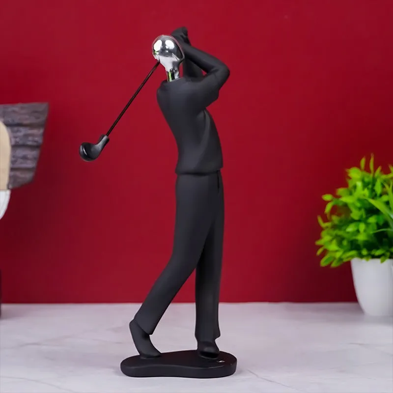 Modern Gaze Sculpture Showpieces - Black media 6