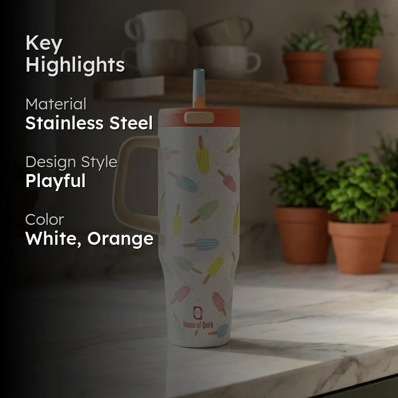 Popsicle Print Stainless Steel Tumbler - 1200 ML media 2