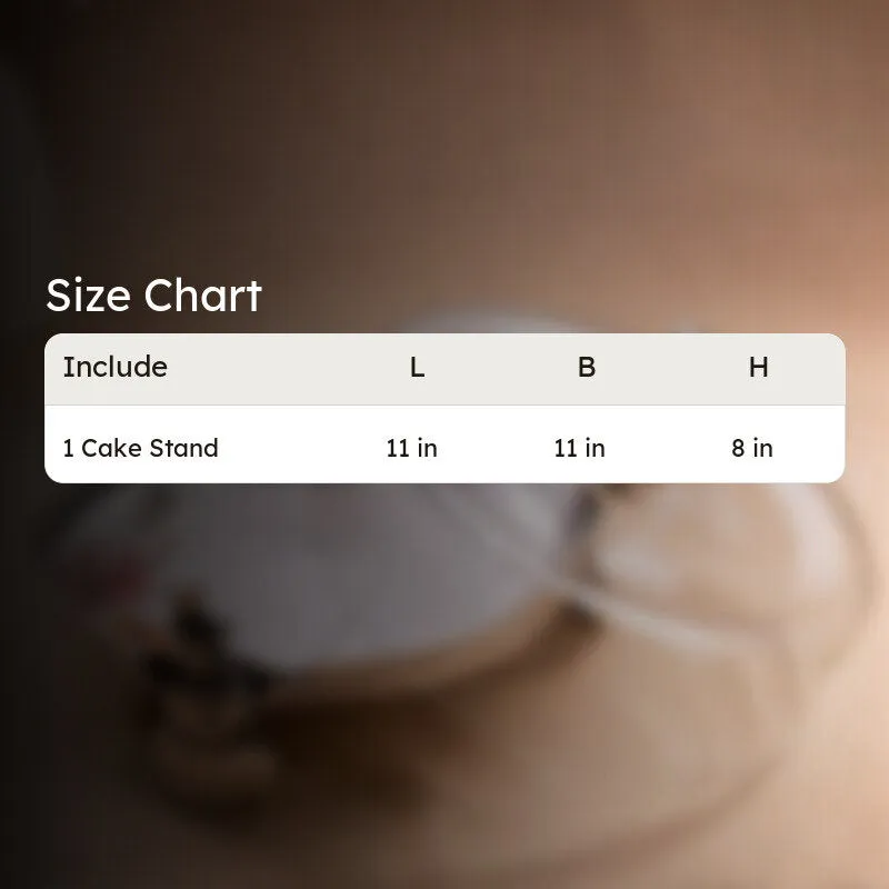 Dilva Cake Stand With Dome media 5
