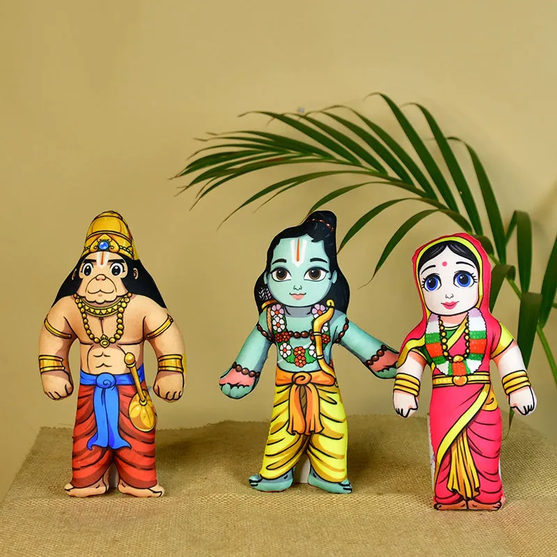 Little Ram parivar Showpiece media 4