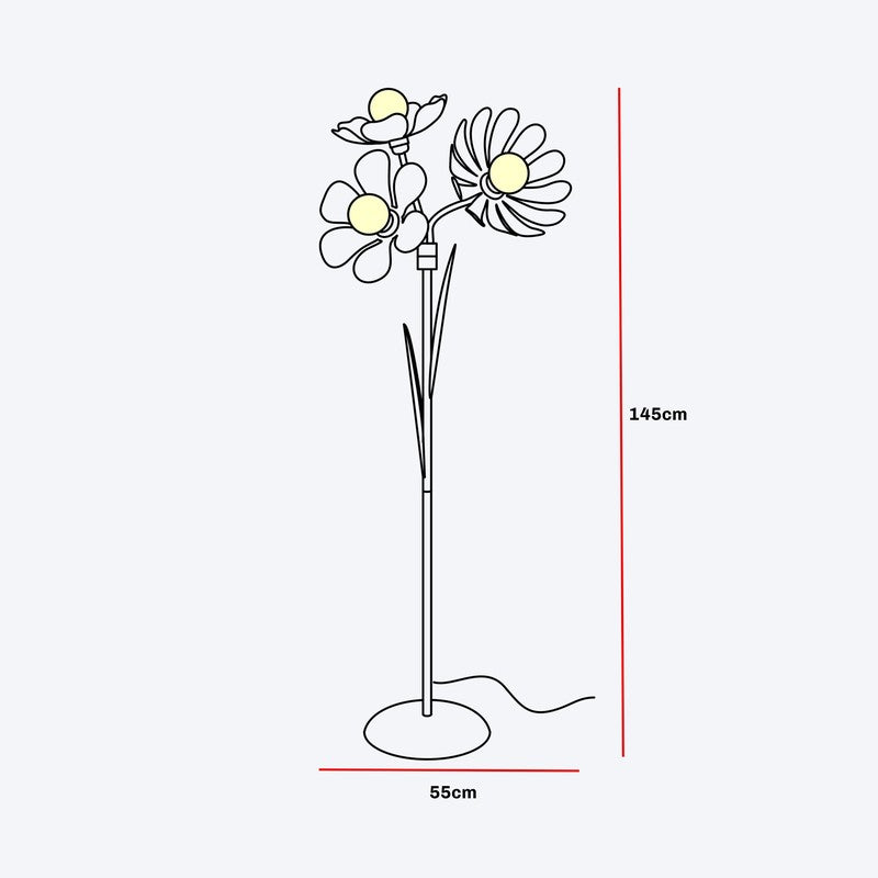 Fig Living Petal Bloom Floor Lamp image 14