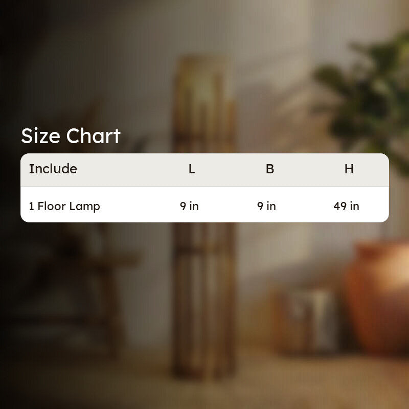 DLume Wooden Cage Floor Lamp media 9