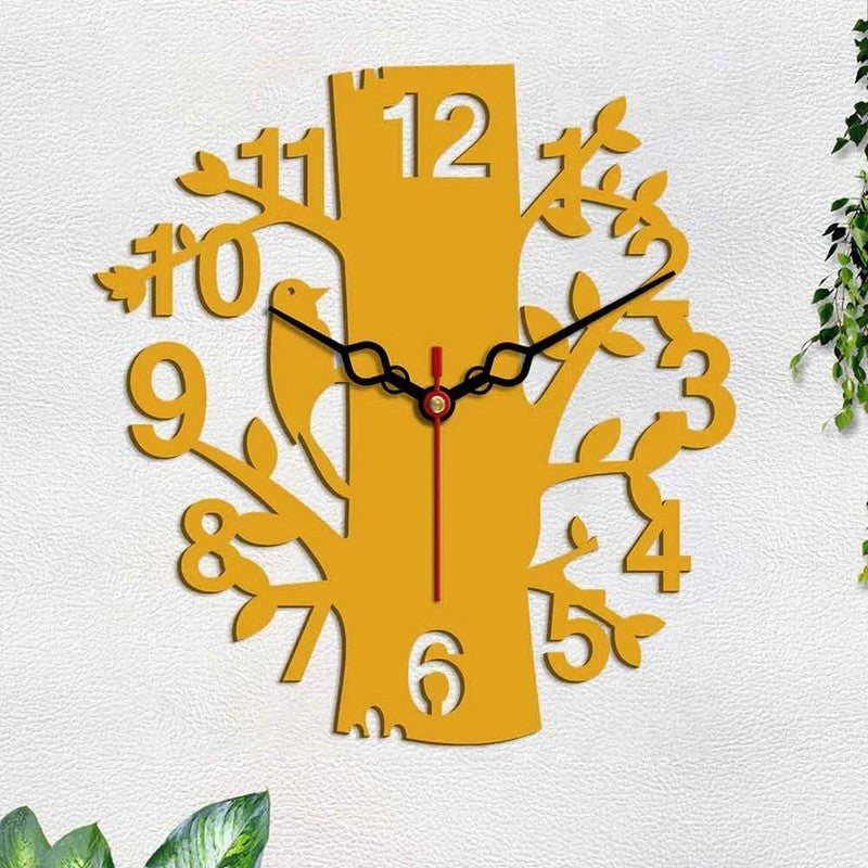 Nature Roots Wooden Wall Clock media 5