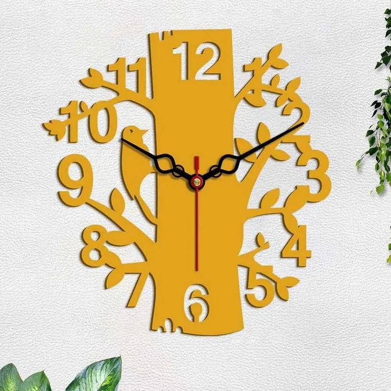 Nature Roots Wooden Wall Clock media 5