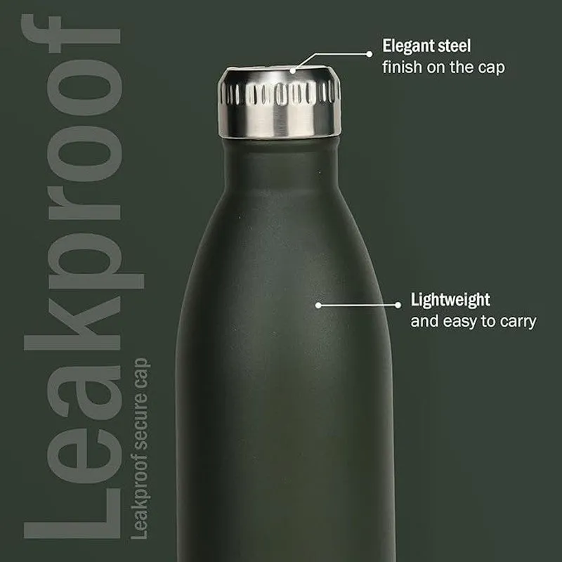 Lerda Hot & Cold Thermos Water Bottle (Green) - 1000 mL media 7