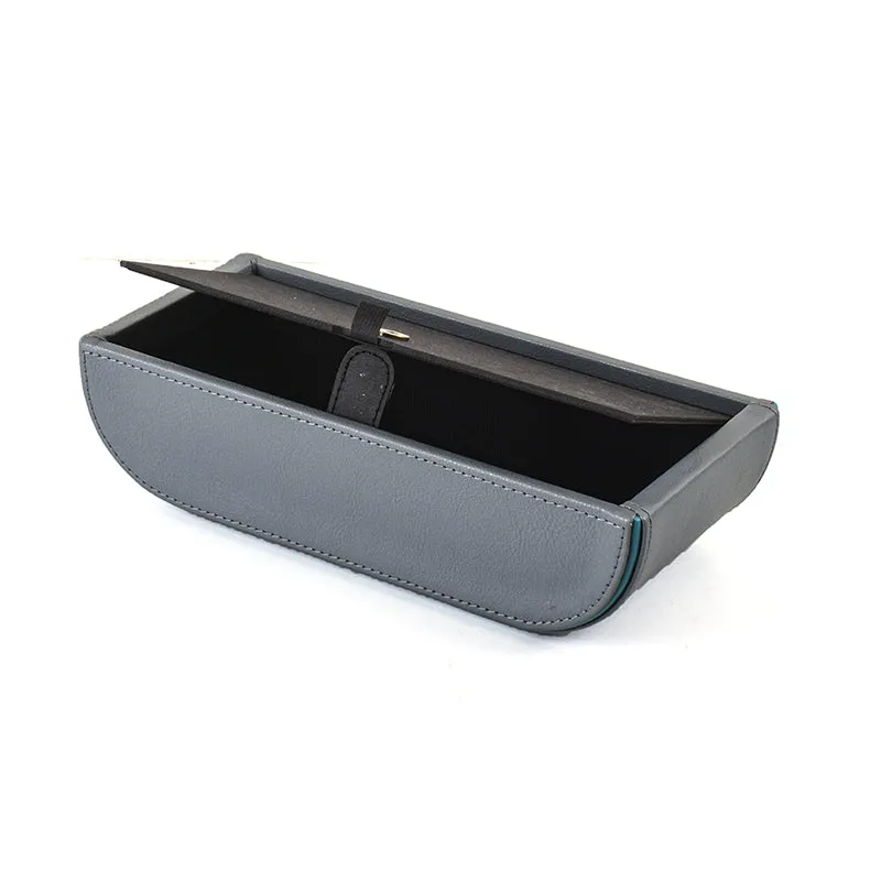 Tisca Curve Faux Leather Tissue Box - Grey media 8
