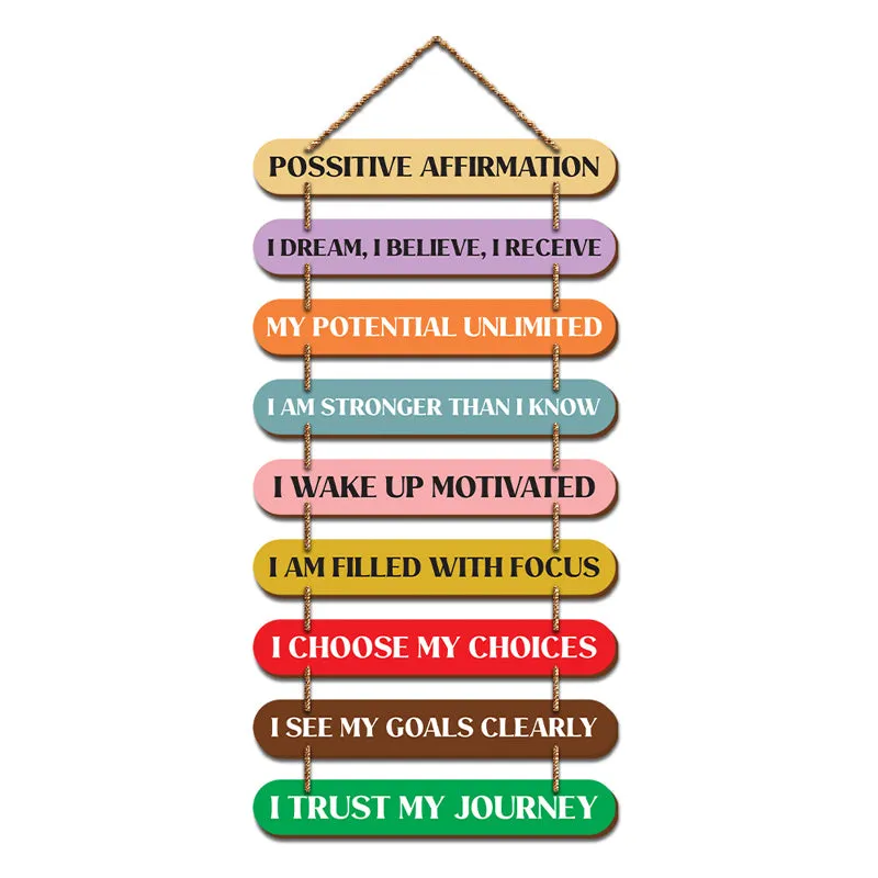 Art Of Affirmation Wood MDF Wall Hanging media 5